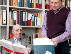 Prof.  Gerhard Endress and Dr. Yury Arzhanov